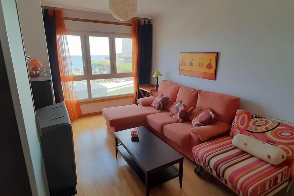 Apartamento 1ª Linea Con Vistas A La Playa Daire San Ciprián Dış mekan fotoğraf